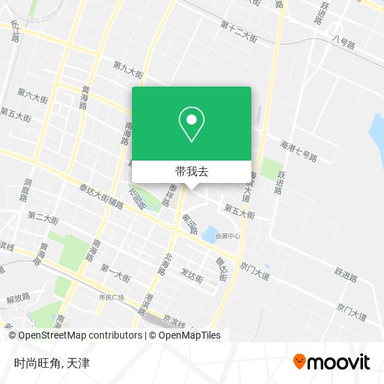 时尚旺角地图