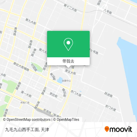 九毛九山西手工面地图