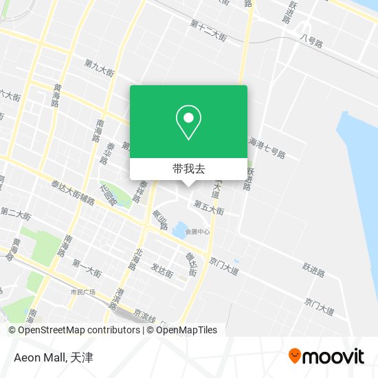 Aeon Mall地图