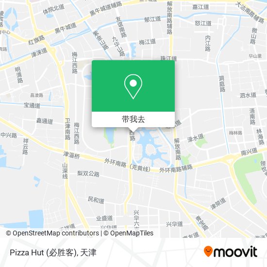 Pizza Hut (必胜客)地图