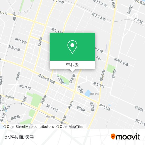 北區拉面地图