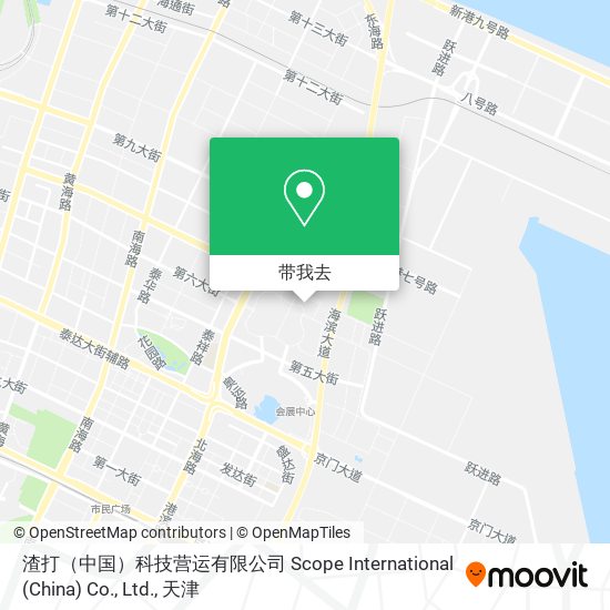 渣打（中国）科技营运有限公司  Scope International (China) Co., Ltd.地图
