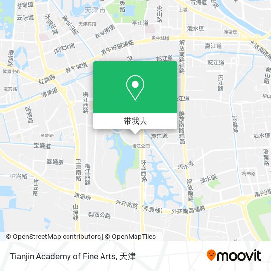 Tianjin Academy of Fine Arts地图