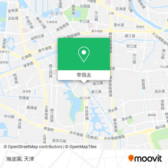瀚波園地图