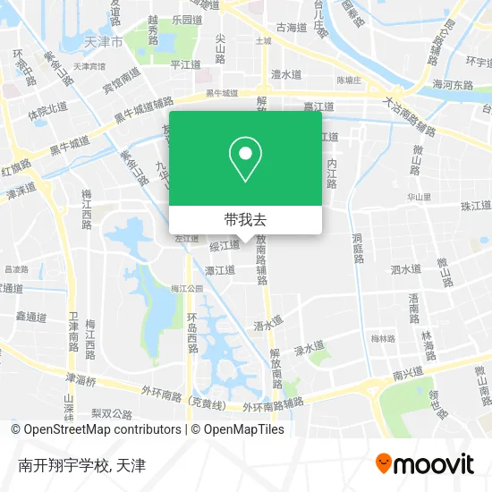 南开翔宇学校地图