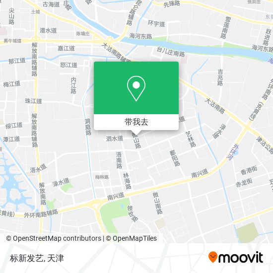 标新发艺地图