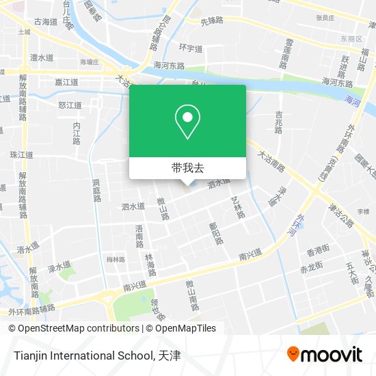 Tianjin International School地图