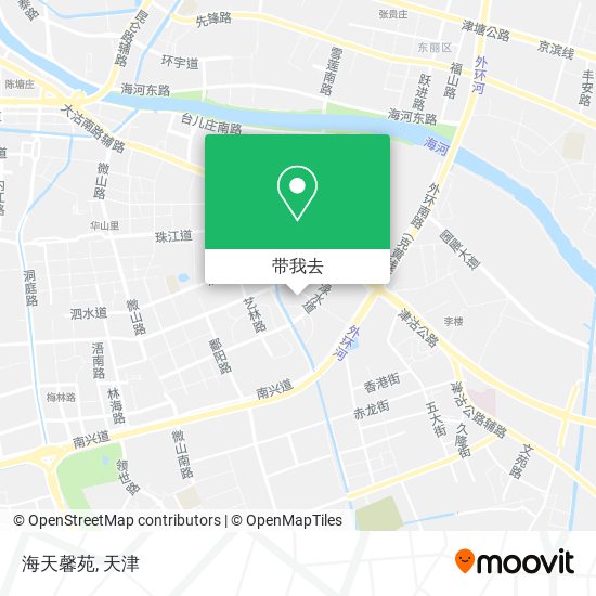 海天馨苑地图
