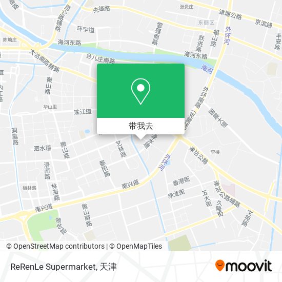 ReRenLe Supermarket地图