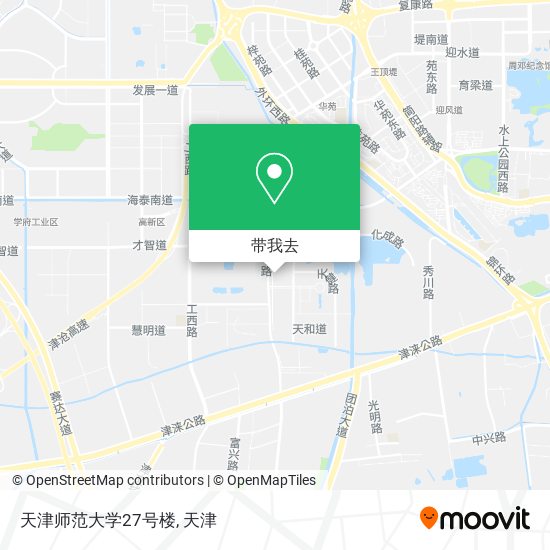 天津师范大学27号楼地图