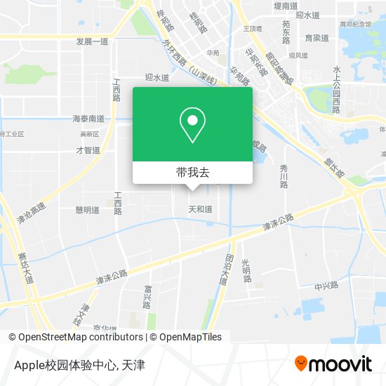 Apple校园体验中心地图