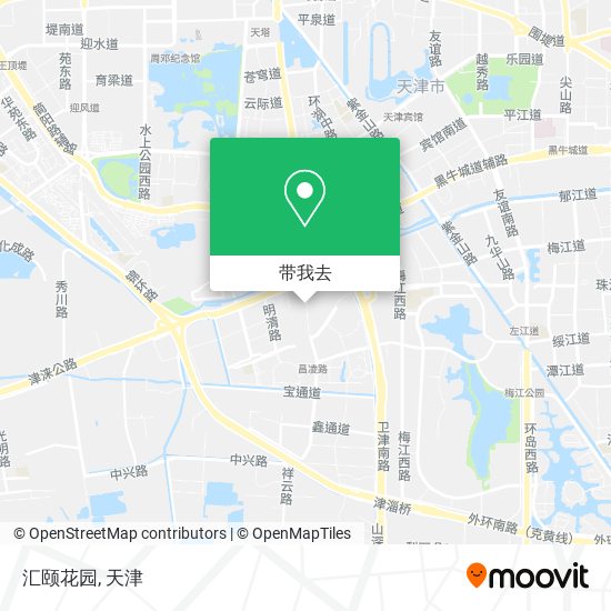 汇颐花园地图