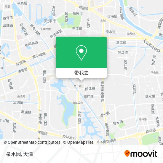 泉水园地图