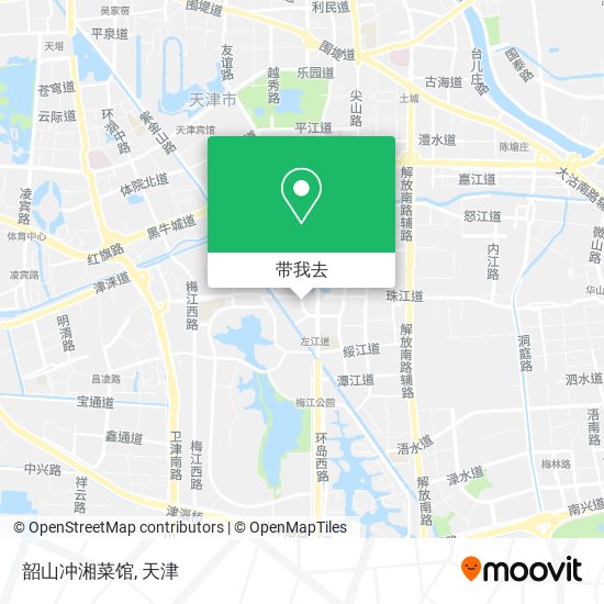 韶山冲湘菜馆地图