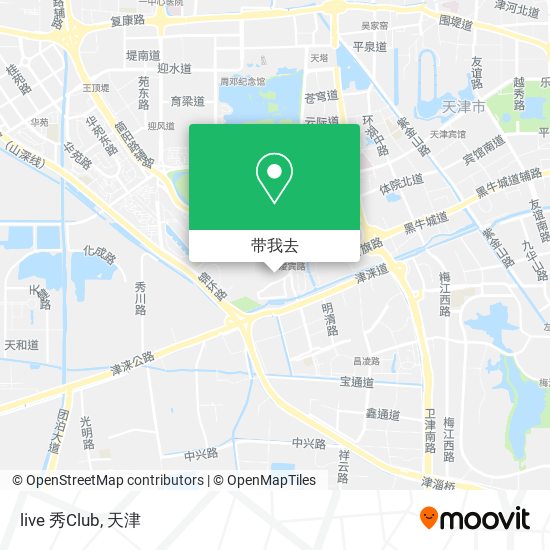 live 秀Club地图