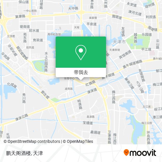 鹏天阁酒楼地图
