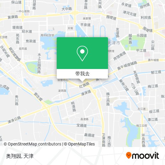 奥翔园地图