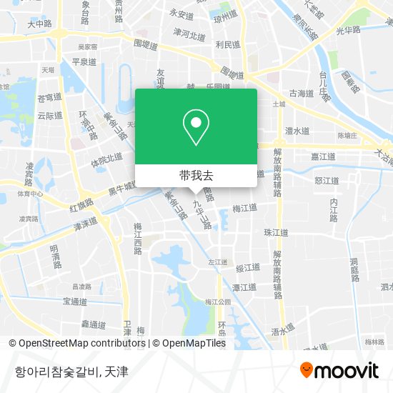 항아리참숯갈비地图