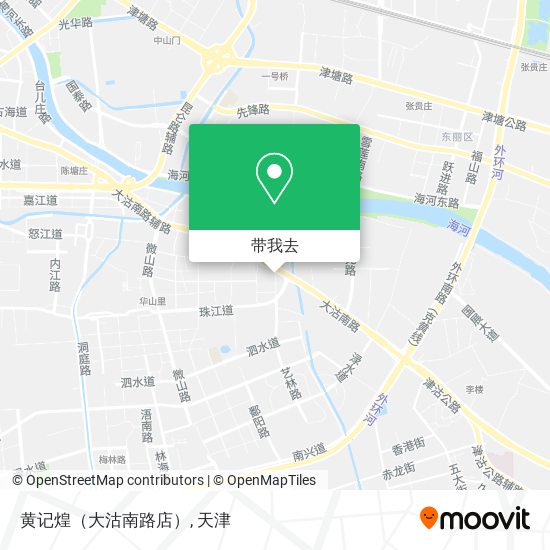 黄记煌（大沽南路店）地图