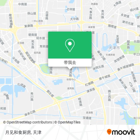 月见和食厨房地图