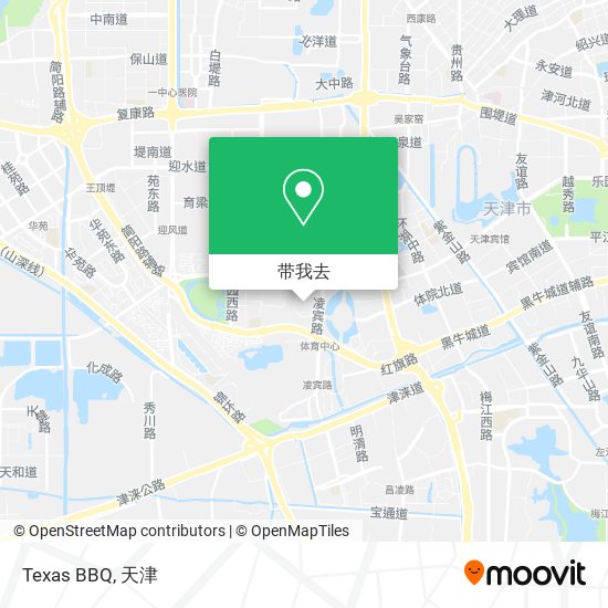 Texas BBQ地图