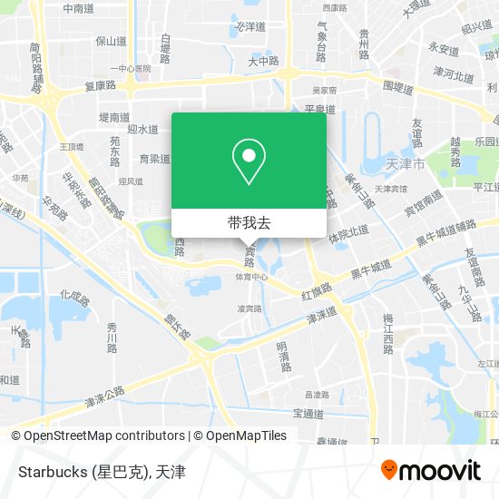 Starbucks (星巴克)地图