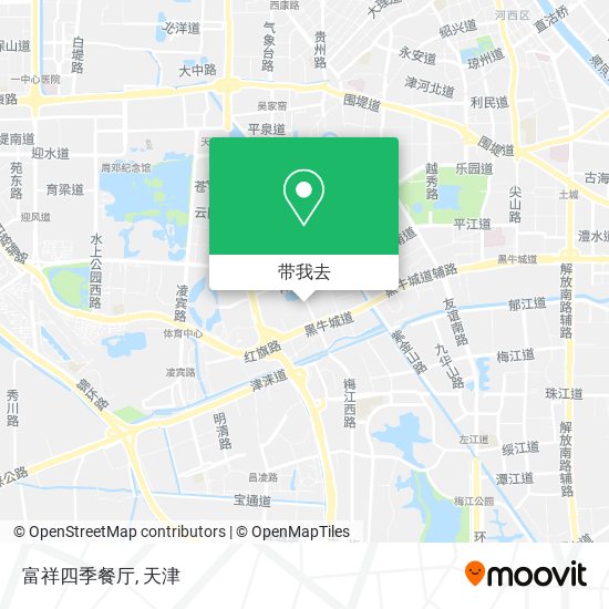 富祥四季餐厅地图