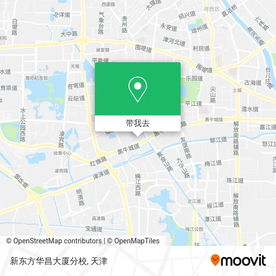 新东方华昌大厦分校地图