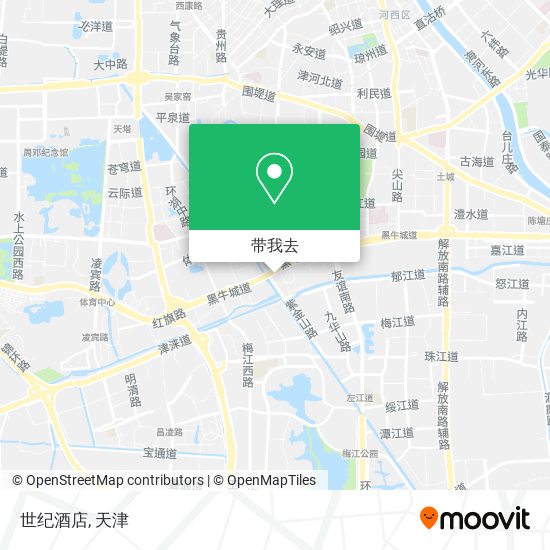 世纪酒店地图