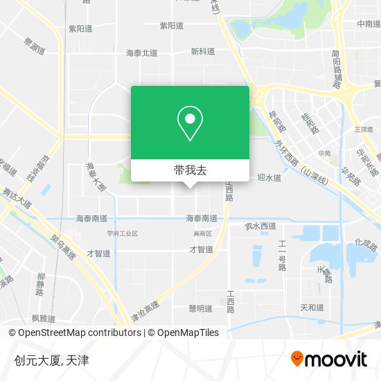 创元大厦地图