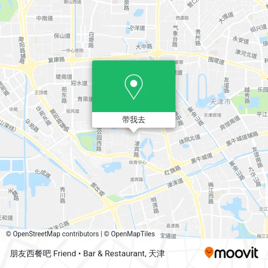 朋友西餐吧 Friend • Bar & Restaurant地图