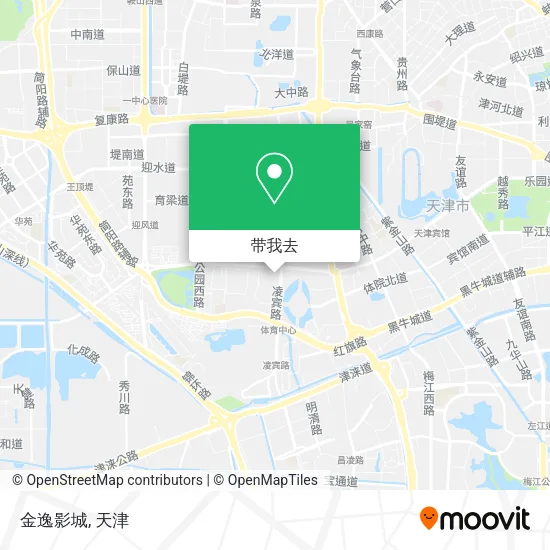 金逸影城地图