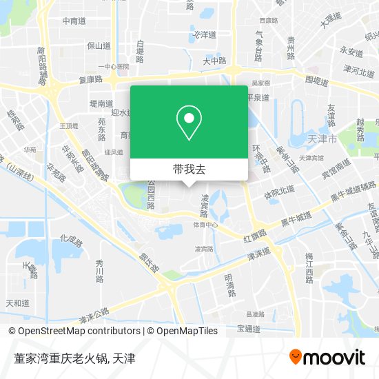 董家湾重庆老火锅地图