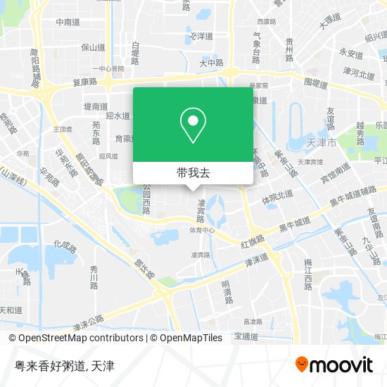 粤来香好粥道地图