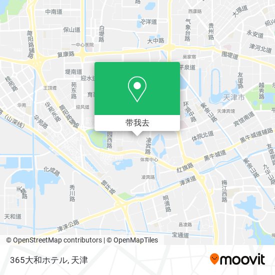 365大和ホテル地图