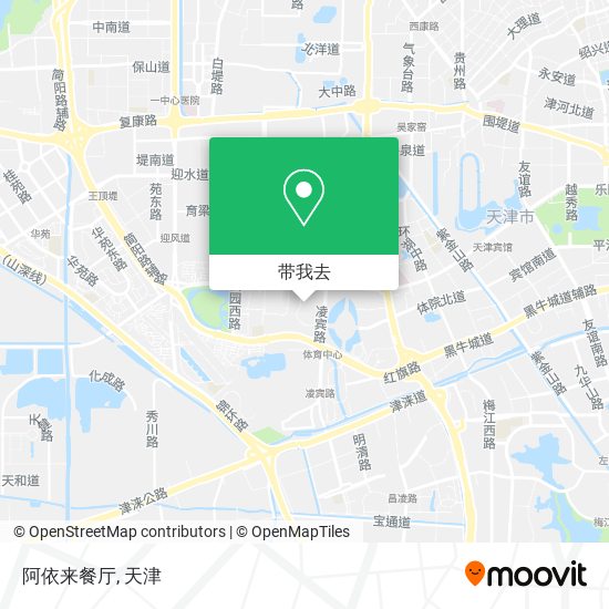 阿依来餐厅地图
