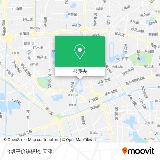 台烘平价铁板烧地图