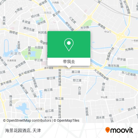 海景花园酒店地图