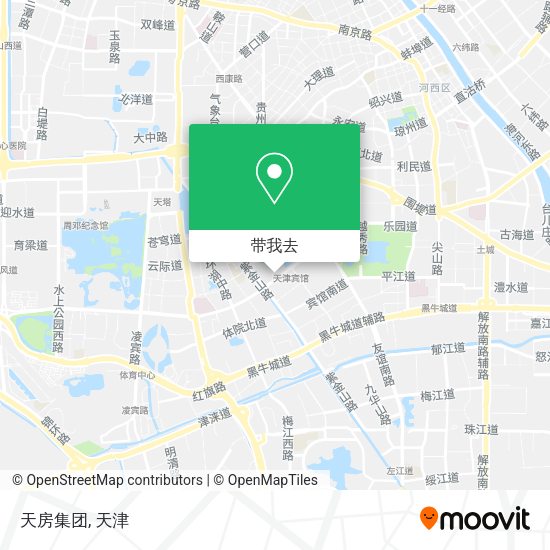 天房集团地图