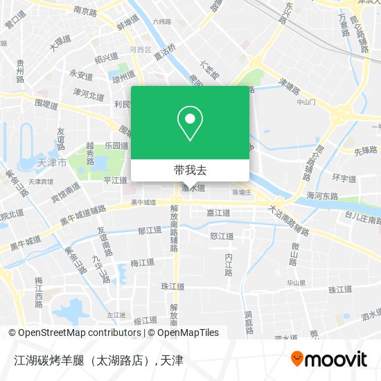 江湖碳烤羊腿（太湖路店）地图