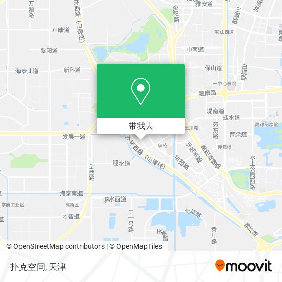 扑克空间地图