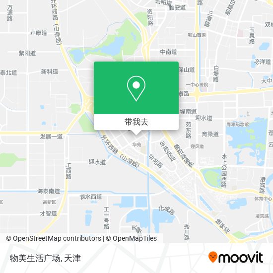 物美生活广场地图