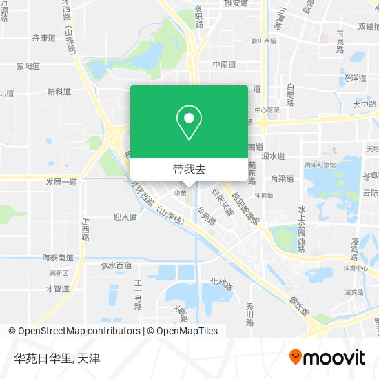 华苑日华里地图