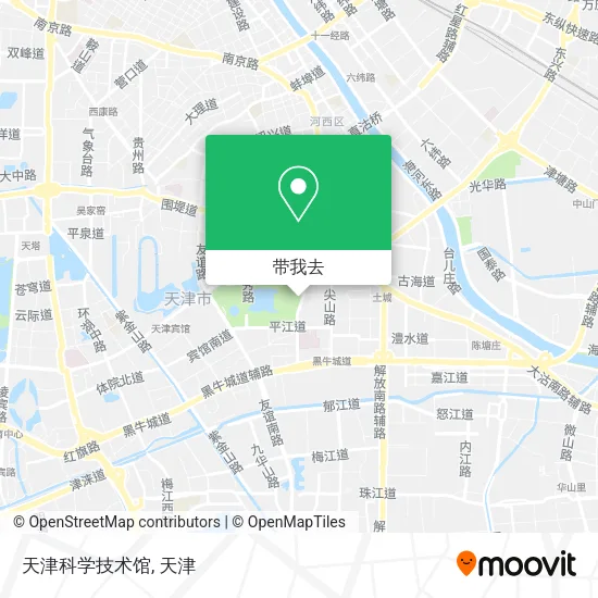 天津科学技术馆地图