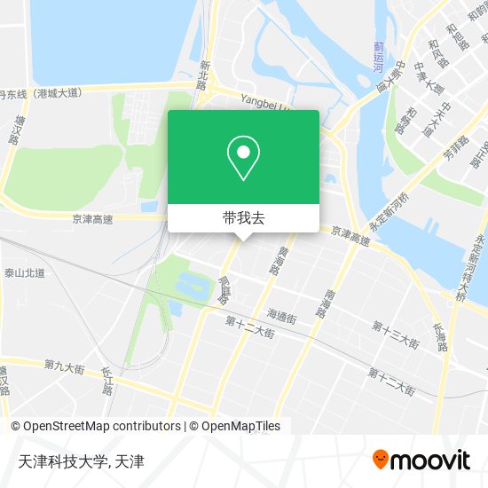 天津科技大学地图