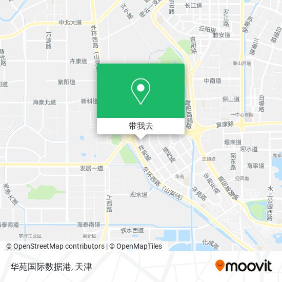 华苑国际数据港地图