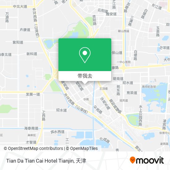 Tian Da Tian Cai Hotel Tianjin地图