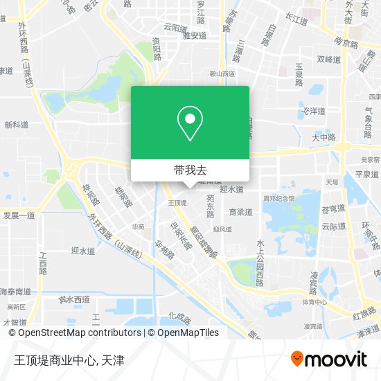 王顶堤商业中心地图