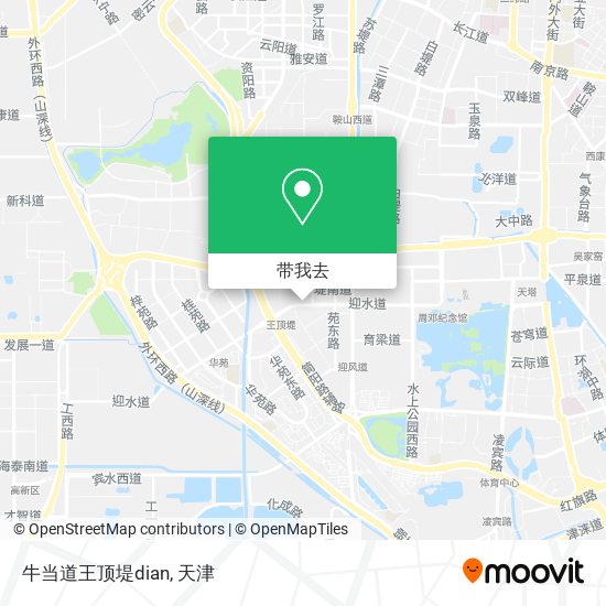 牛当道王顶堤dian地图