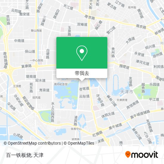 百一铁板烧地图